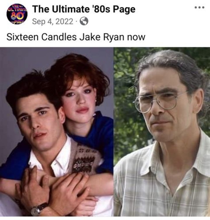 The Ultimate Guide To Jake Ryan From Sixteen Candles